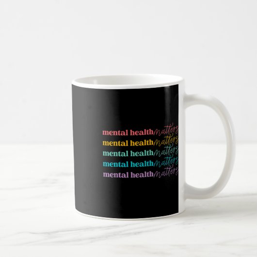 Mug Problèmes de santé Soins autonomes Sensibilisation (Droite)