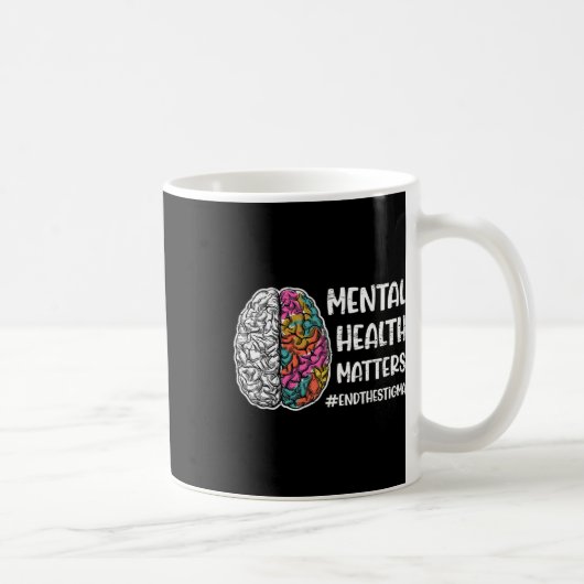 Mug Problèmes mentaux (Droite)