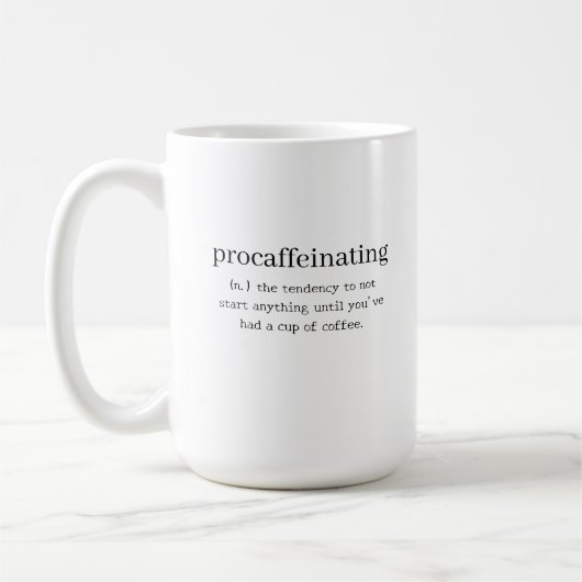 Mug Procaffeinant (Gauche)