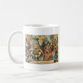 Mug Procès d'Alice, le valet de cœur vintage (Gauche)