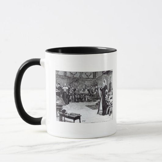 Mug Procès de la reine de Mary des Ecossais (Gauche)