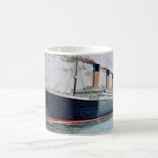 Mug Procès de mer de RMS Titanic (Centre)