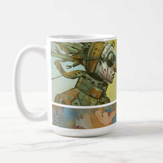 Mug Process Your Trauma Through Art Mug. (Gauche)