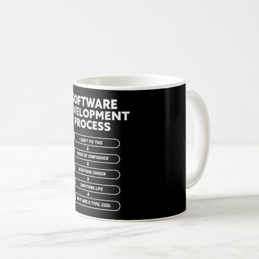 Mug Processus de développement de logiciels Dons amusa (Devant droit)