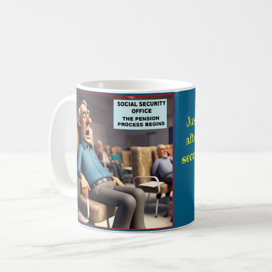 MUG " PROCESSUS DE RETRAITE " (Devant gauche)