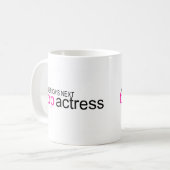 Mug Prochaine actrice supérieure des Amériques (Devant gauche)