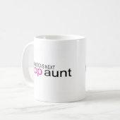 Mug Prochaine tante supérieure des Amériques (Devant gauche)