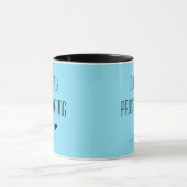 Mug Procrastinant actuellement avec la flèche drôle Mu (Centre)