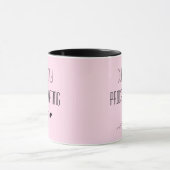 Mug Procrastinant actuellement avec la flèche drôle Mu (Centre)