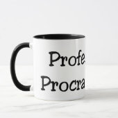 Mug Procrastinateur Professionnel (Gauche)
