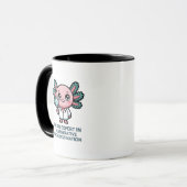 Mug Procrastination Régénérative Axolotl Mignon Pun (Devant gauche)