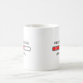 Mug Procrastination S'Il Vous Plaît Attendre - Lazy Da (Centre)