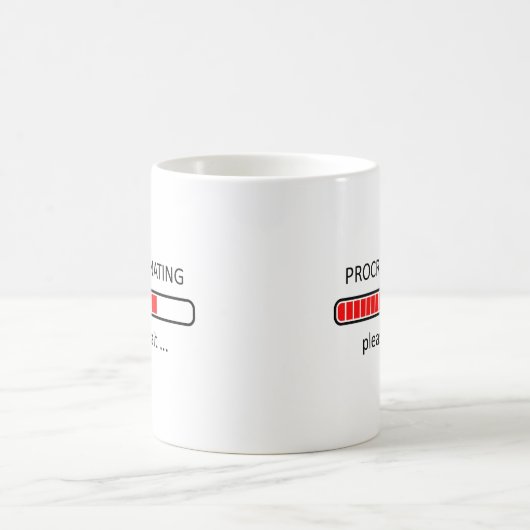 Mug Procrastination S'Il Vous Plaît Attendre - Lazy Da (Centre)