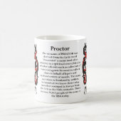 Mug Proctor, histoire, signification et la crête (Centre)