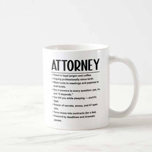 Mug Procureur (Droite)
