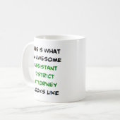 Mug procureur adjoint de district, formidable (Devant gauche)