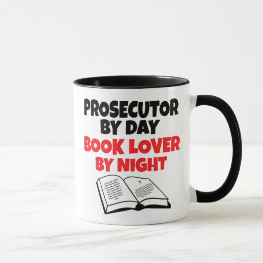 Mug Procureur aime lire (Droite)