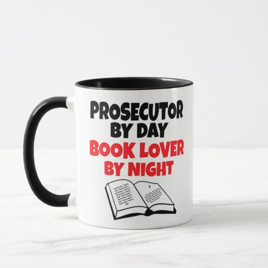 Mug Procureur aime lire (Gauche)