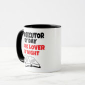 Mug Procureur aime lire (Devant gauche)