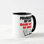 Mug Procureur aime lire (Devant droit)
