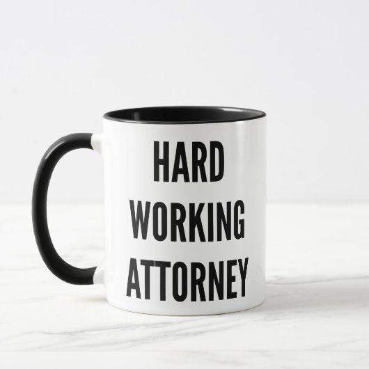 Mug Procureur de travail dur (Gauche)