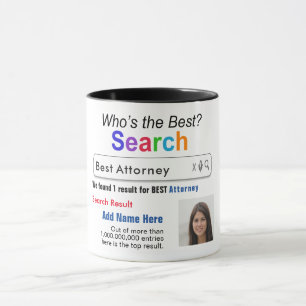 Mug Procureur - Meilleur drôle de recherche personnali