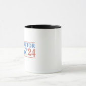 Mug Procureur Vs Felon Élection Américaine 2024 T-Shir (Centre)