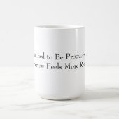 Mug Productif Drôle (Centre)