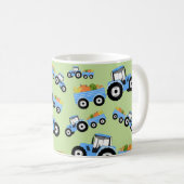 Mug Production de Camion Blue Tracteur (Devant droit)