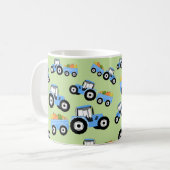 Mug Production de Camion Blue Tracteur (Devant gauche)