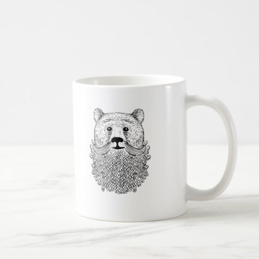 Mug Produit barbu d'ours (Droite)