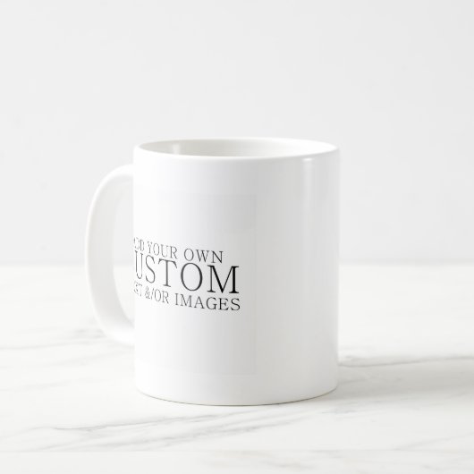 Mug Produit fait sur commande (Devant gauche)