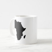 Mug Produit personnalisable de carte d'ensemble de (Devant gauche)