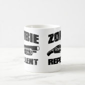 Mug produit répulsif de zombi - le fusil de chasse (Centre)
