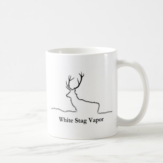 Mug Produits blancs de vapeur de mâle (Droite)