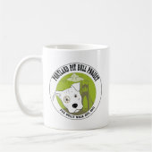 Mug Produits d'amusement de projet de pitbull de (Gauche)