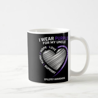 Mug Produits de cadeaux d'épilepsie Tonton Violet Mign