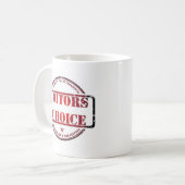 Mug Produits de choix de rédacteurs (Devant gauche)