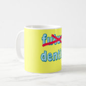 Mug Produits de diplômé d'école dentaire (Devant gauche)