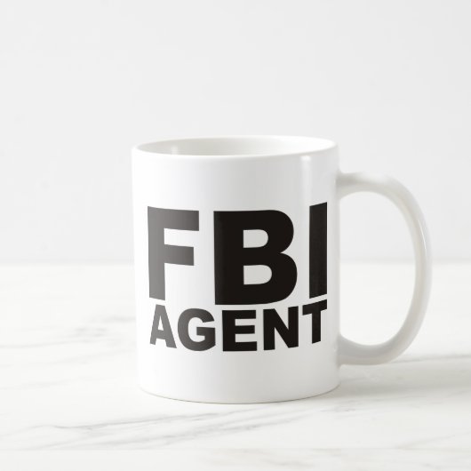 Mug Produits et conceptions de FBI ! (Droite)