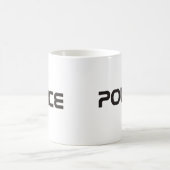 Mug Produits et conceptions de police ! (Centre)