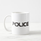Mug Produits et conceptions de police ! (Gauche)