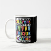 Mug Prof amusant Nous sommes comme une boîte de crayon (Gauche)