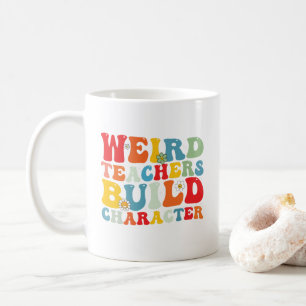 Mug Prof bizarre construit le caractère professeur gro