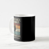 Mug Prof d'anglais drôle Grammaire Arrêtez d'effrayer (Devant gauche)