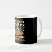 Mug Prof de 4e année drôle Halloween Fantôme (Devant droit)