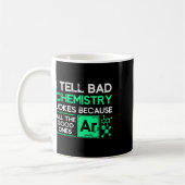 Mug Prof de chimie drôle Cadeau de science Chimie (Gauche)