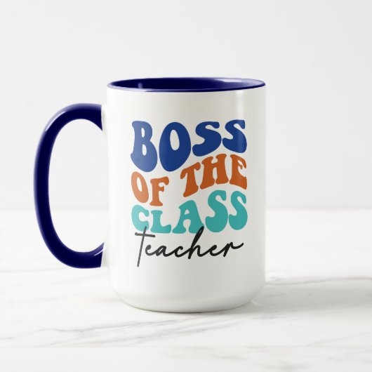 Mug Prof de la classe Wordart (Gauche)