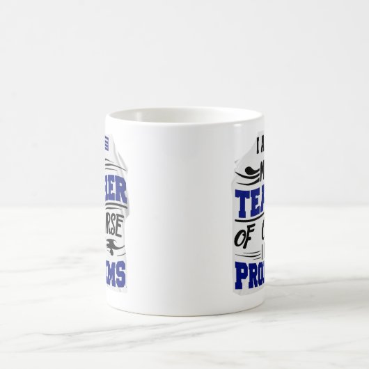 Mug Prof de maths Blague (Centre)