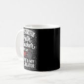 Mug Prof de maths chaud a volé ma craie de calculatric (Devant gauche)